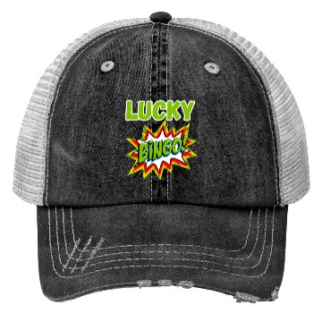 Discover Lucky bingo Trucker Hats