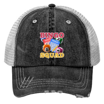 Discover Lucky bingo Trucker Hats