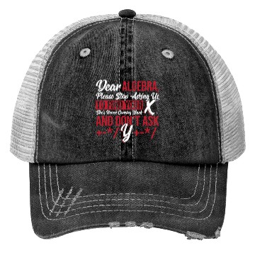 Discover Figures Math Teacher Graph Dear Algebra Please Trucker Hats