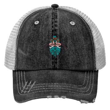 Discover Unique Beetle Insect Vector Colorful Shape Trucker Hats