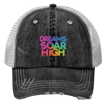 Discover Let Your Dreams Take Flight: "Dreams Soar Trucker Hats