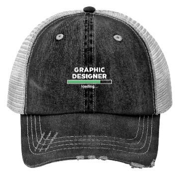 Discover Graphic Designer Loading Unique Trucker Hats