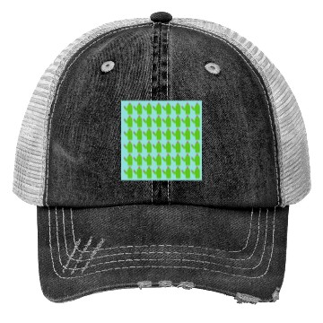 Discover EXOTIC GREEN CACKTUSES PATTERN Trucker Hats