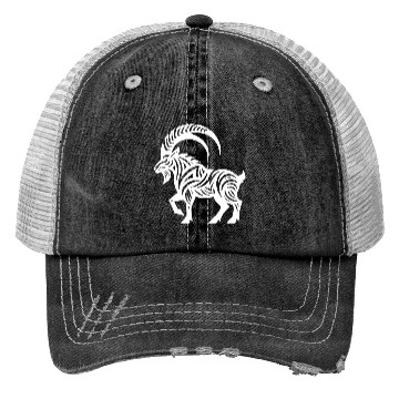 Discover Capricorn Tattoo Style Trucker Hats