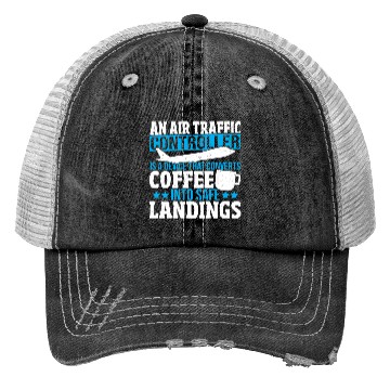 Discover Air Traffic Aviation Runway Air Traffic Trucker Hats