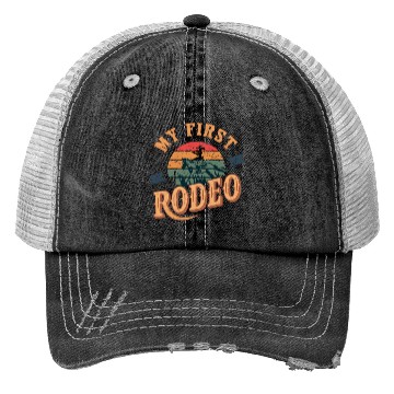 Discover My First Rodeo Trucker Hats