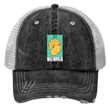 Discover LLM Tarot Card - LLMs - Large Language Model - AI Trucker Hats
