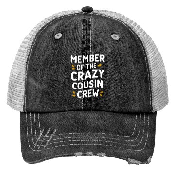 Discover “Crazy Cousin Crew” Matching Cousin Trucker Hats