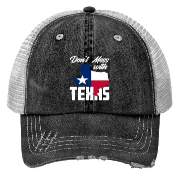 Discover Texas Saying Texan Trucker Hats