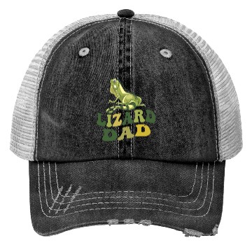 Discover lizard dad Trucker Hats
