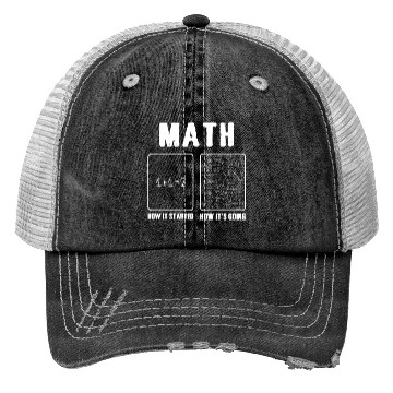 Discover Mathematics Teachers Funny Math Teacher Trucker Hats