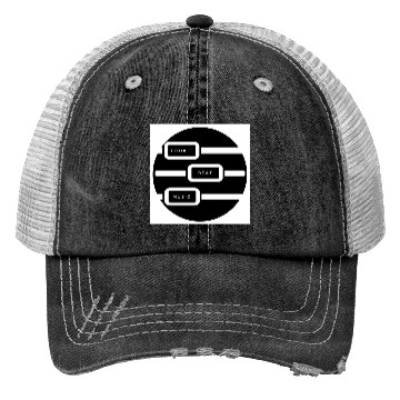 Discover Cookie Beat Circle Logo Trucker Hats