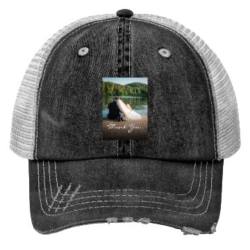 Discover Amazing thank you look cool design for Trucker Hats