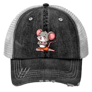 Discover Yoga with Rat & Mouse: Relaxation and Gymnastics Trucker Hats