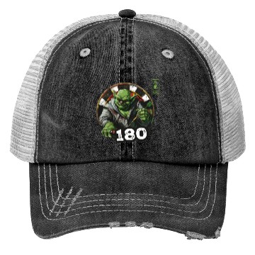 Discover Darts 180 Green Game Champ Dart - Dart Team Trucker Hats