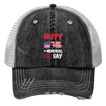 Discover Memorial day Trucker Hats