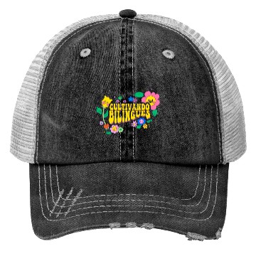 Discover Cultivando Bilingües Spanish Teacher Trucker Hats