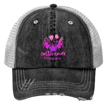 Discover Cultivando Bilingües Spanish Teacher Trucker Hats