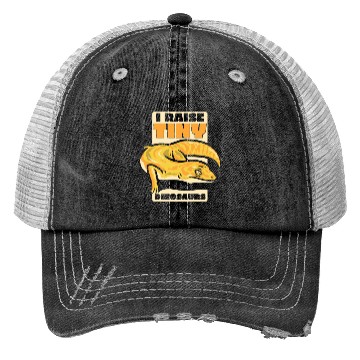 Discover I Raise Tiny Dinosaurs Gekkota Crested Lizard Trucker Hats