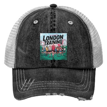 Discover London Marathon by Kalam Trucker Hats