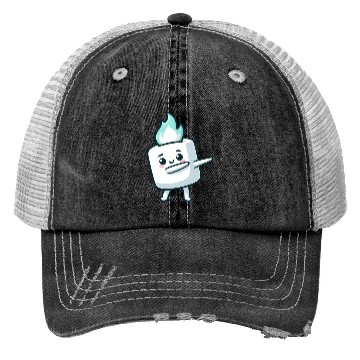 Discover Sweet Marshmallow Sugar Comic Trucker Hats
