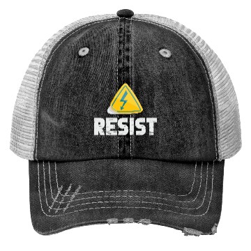 Discover Resist Electrical Engineer Physicist Electrician Trucker Hats