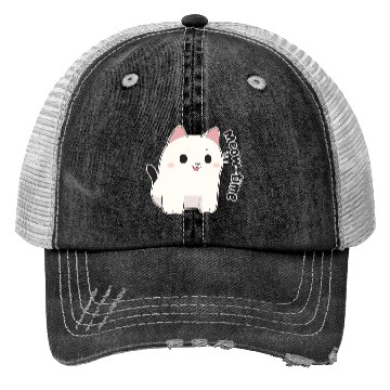 Discover Meowtime Cat Pet Style Trucker Hats