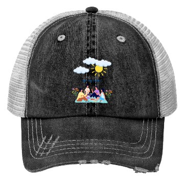 Discover Spring picnic 1 Trucker Hats