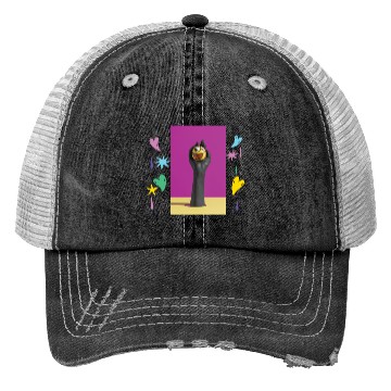 Discover Creative and Humorous Illustration Design Trucker Hats