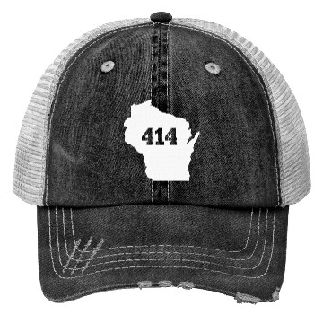 Discover Wisconsin 414 Area Code Trucker Hats