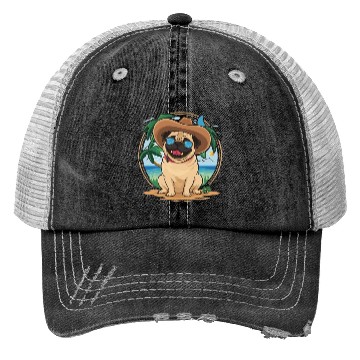 Discover dog SUMMER Trucker Hats