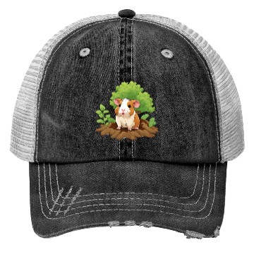 Discover Earth Day Guinea Pig: Vibrant Eco-Friendly Design Trucker Hats