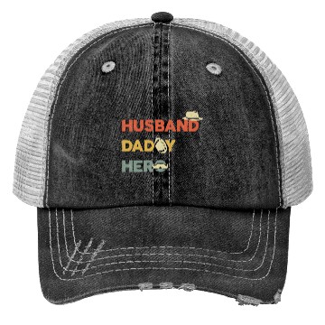 Discover Multi-Role Hero: Husband & Dad Trucker Hats