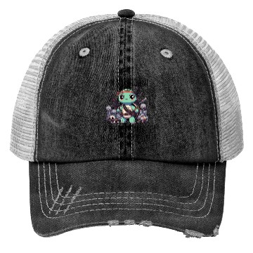 Discover Zombie Apocalypse Turtle Trucker Hats
