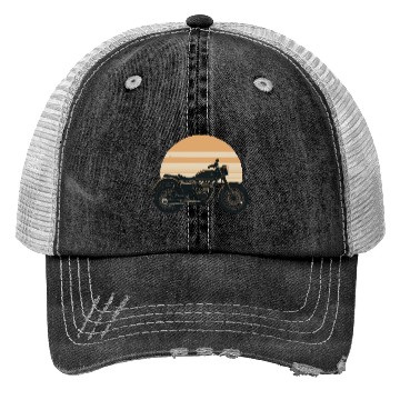 Discover A classic motorcycle Trucker Hats