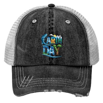 Discover Earth Day Every Day for men and women Trucker Hats