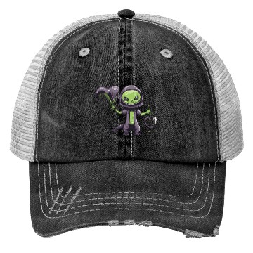 Discover Alien Cat Trucker Hats
