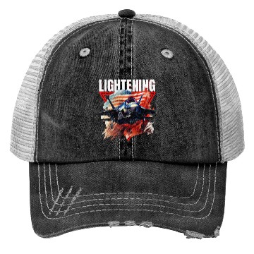 Discover F35 Lightning Fighter Jet Plane Veteran Military Trucker Hats