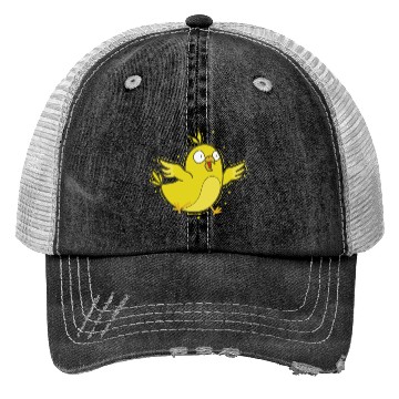 Discover Canary Bird sweet and yellow Trucker Hats