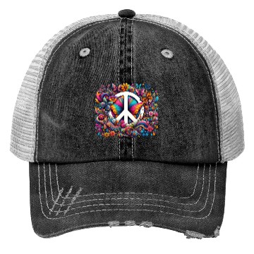 Discover Peaceful Butterflies Symphony Trucker Hats