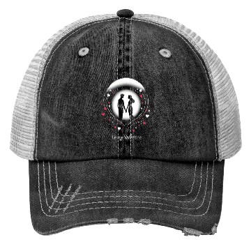 Discover Valentine's Embrace Trucker Hats
