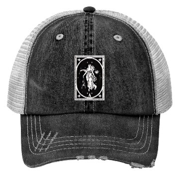 Discover Themis Tarot Card Astrology Occult Mystical Trucker Hats
