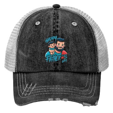 Discover Happy Father's day Trucker Hats