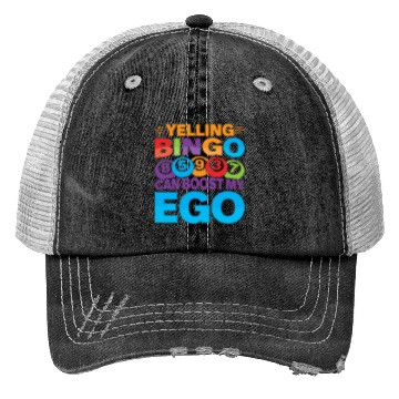 Discover Funny Bingo Caller Trucker Hats