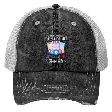 Discover Bingo Life Bingo Player Trucker Hats
