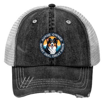 Discover Australian Shepherd Trucker Hats