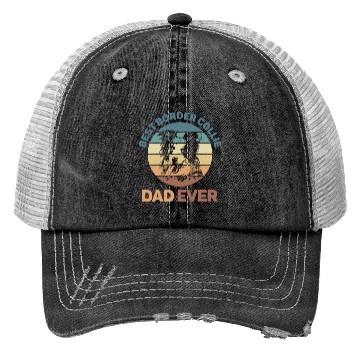 Discover Unique Border Collie Design For Dog Lovers Trucker Hats