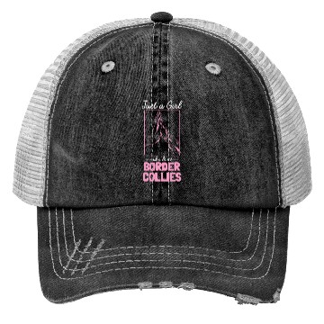 Discover Border Collie Enthusiasts Unique Design Trucker Hats