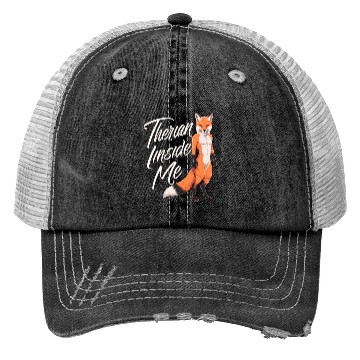 Discover Therian Inside Me Fox Trucker Hats