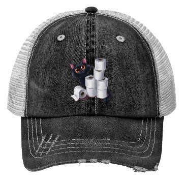 Discover cute cat ,Embrace this lightweight and unique Trucker Hats